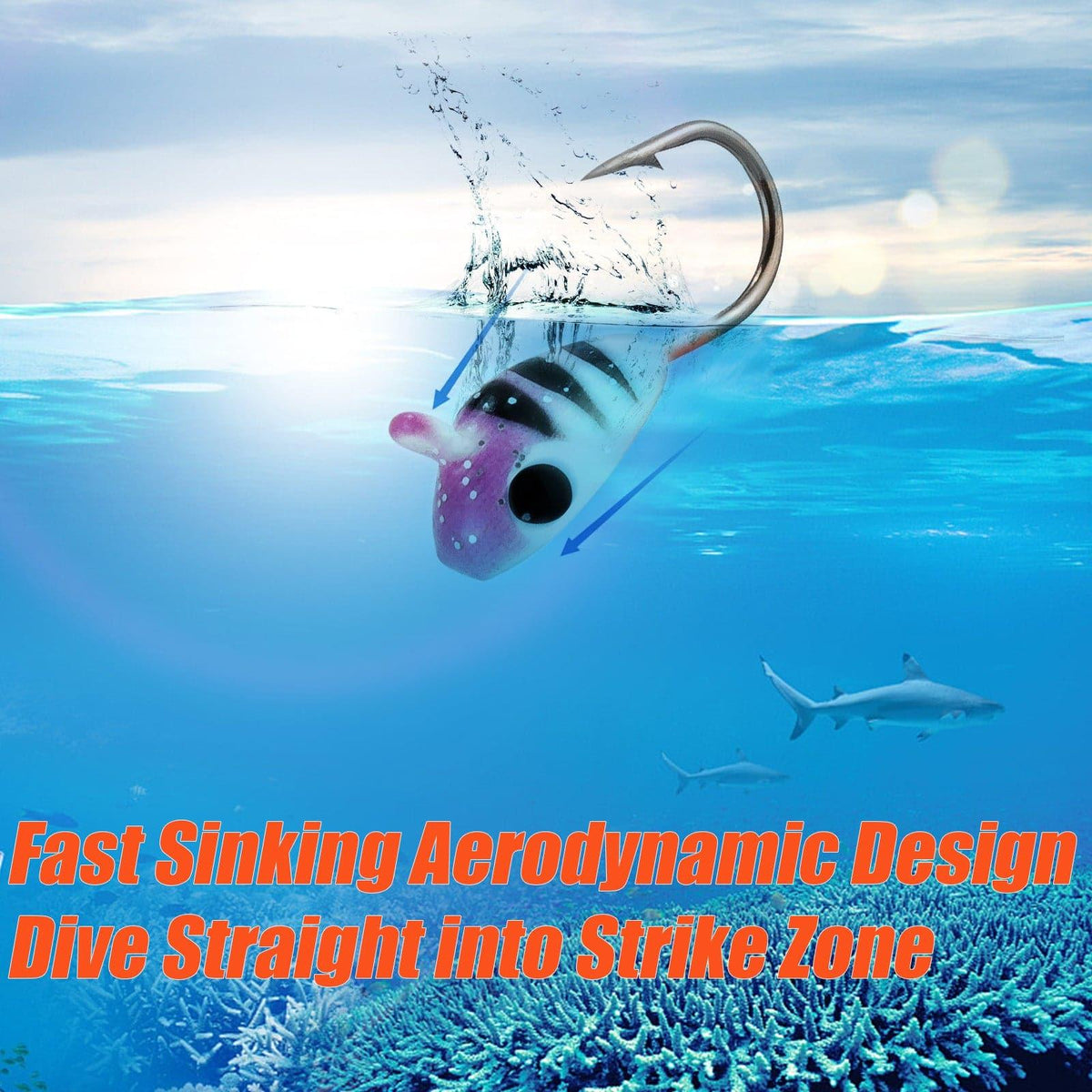 Dr.Fish Ice Fishing Jig Heads Kit - Dr.Fish Tackles