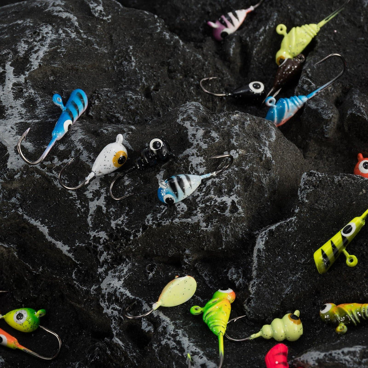 Dr.Fish Ice Fishing Jig Heads Kit - Dr.Fish Tackles