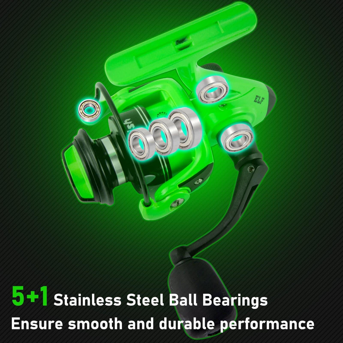 Dr.Fish ELF Ice Fishing Spinning Reel 800 - Dr.Fish Tackles