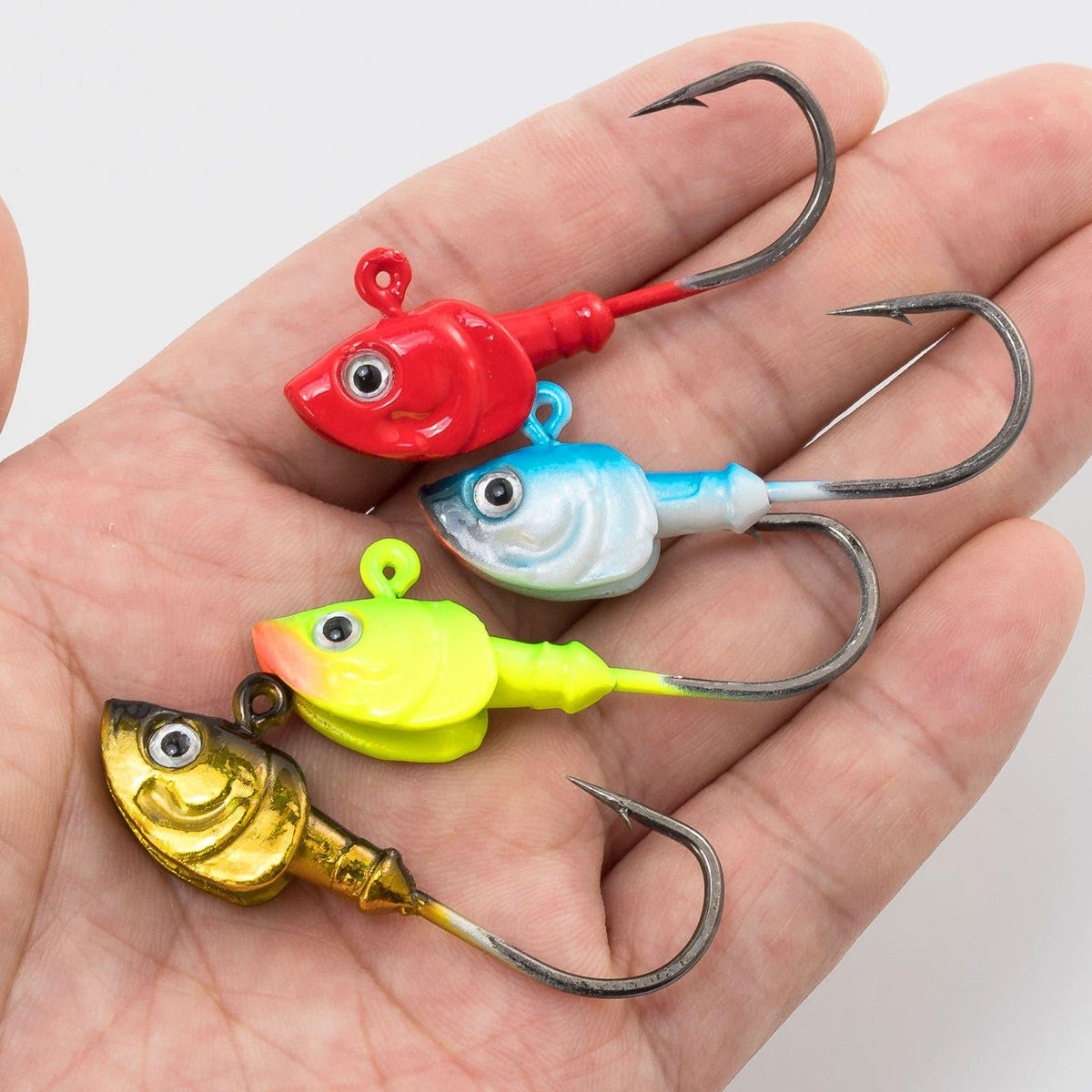 Dr.Fish 10pcs Swimbait Jig Heads 3/8oz-1/2oz - Dr.Fish Tackles