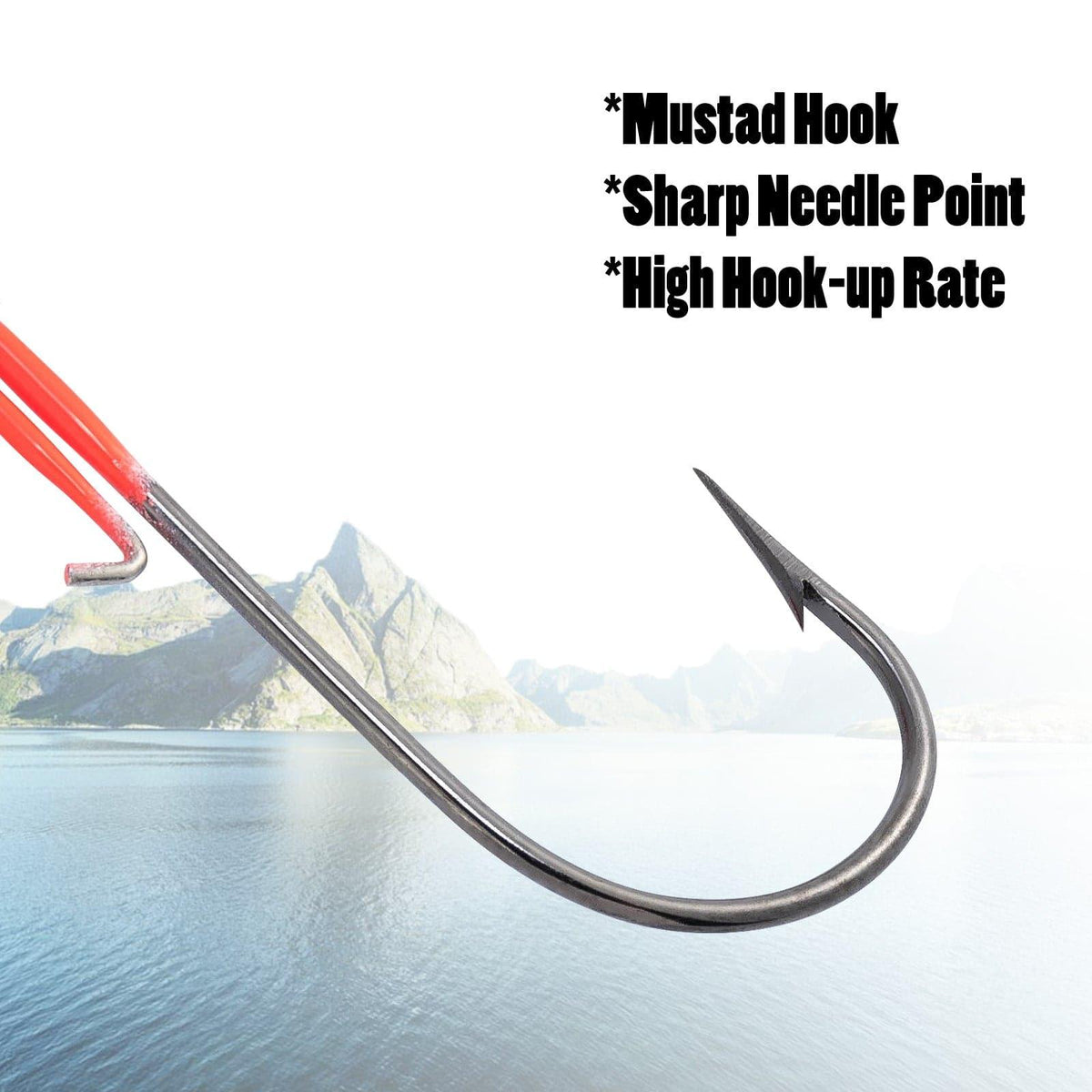Dr.Fish Mushroom Worm Jig Heads 1/16oz-1/4oz - Dr.Fish Tackles
