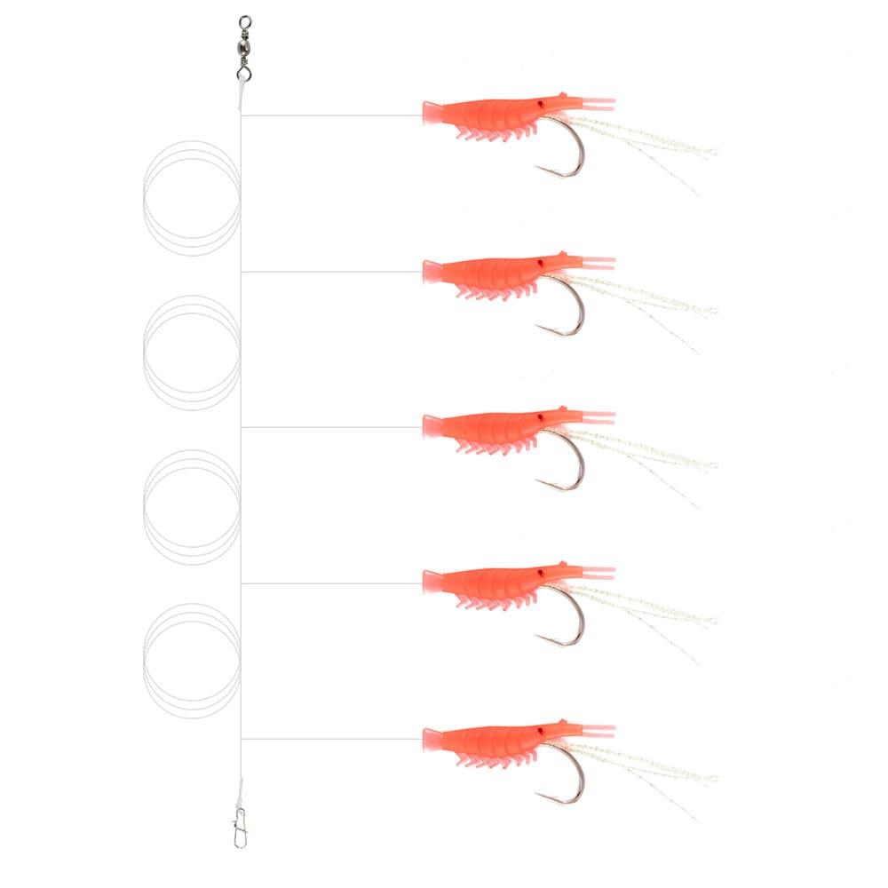 Dr.Fish 5/10 packs Mackerel Feathers Rigs - Dr.Fish Tackles