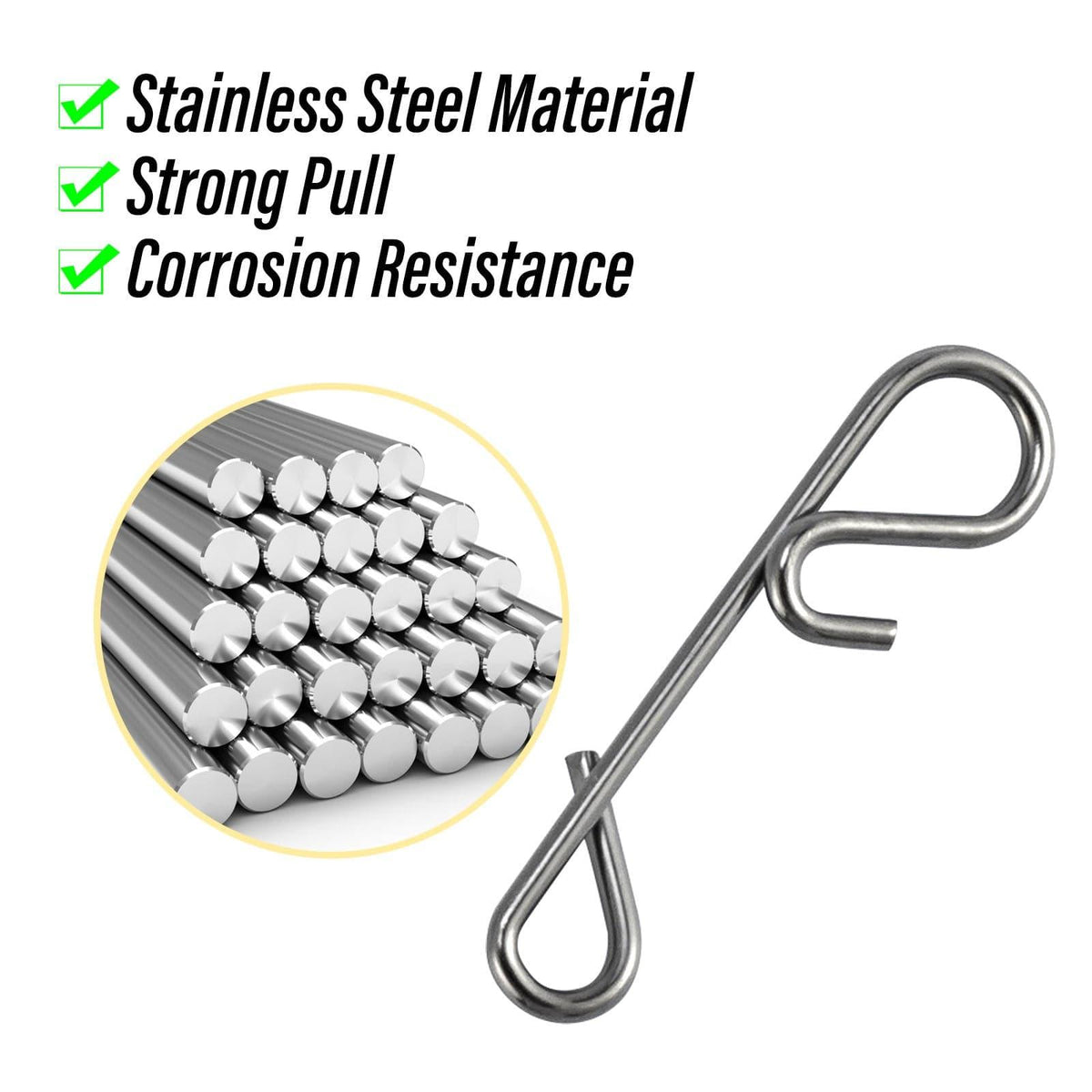 Dr.Fish 20pcs Knotless Connector - Dr.Fish Tackles