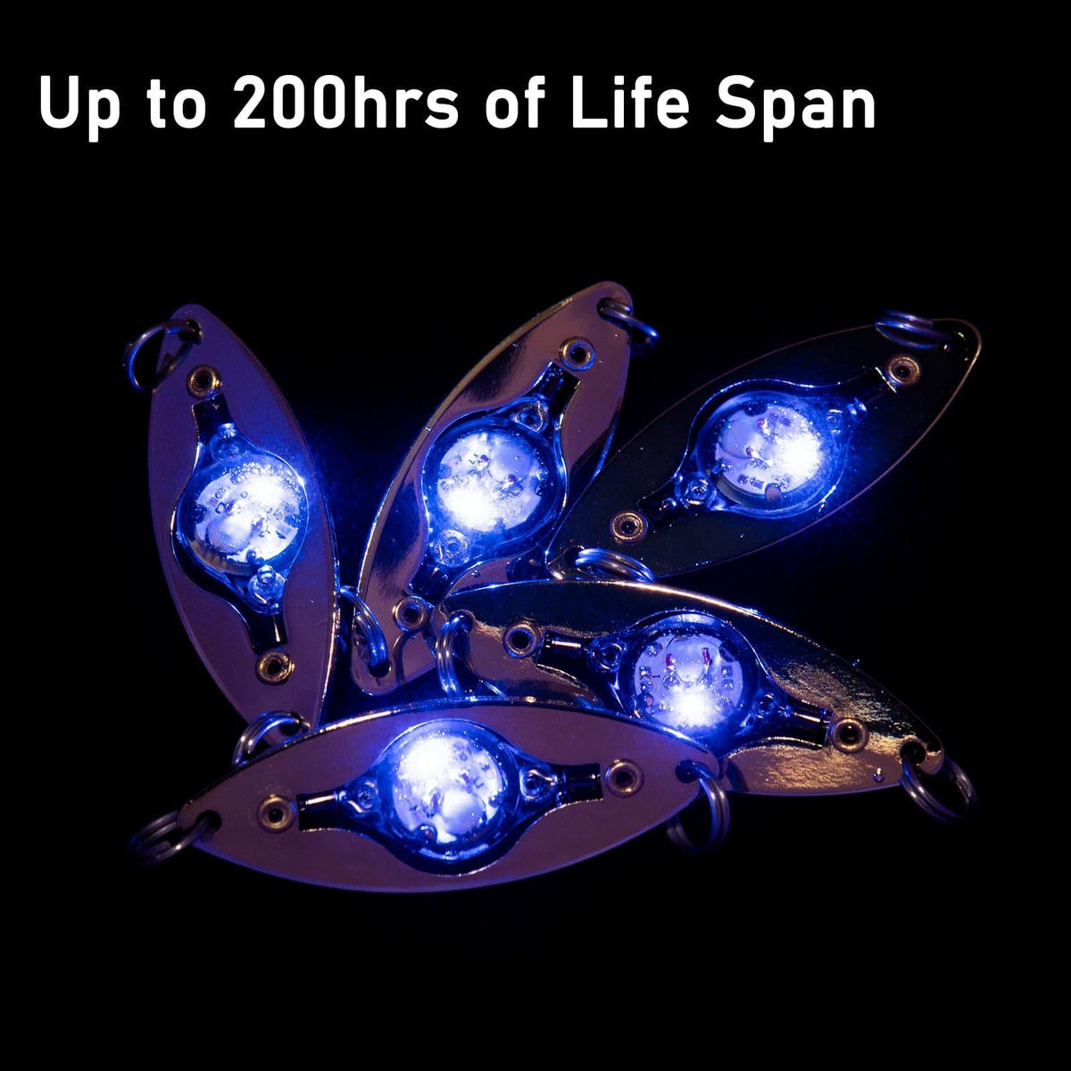 Dr.Fish 5pcs Rotatable Round Eye LED Lures - Dr.Fish Tackles