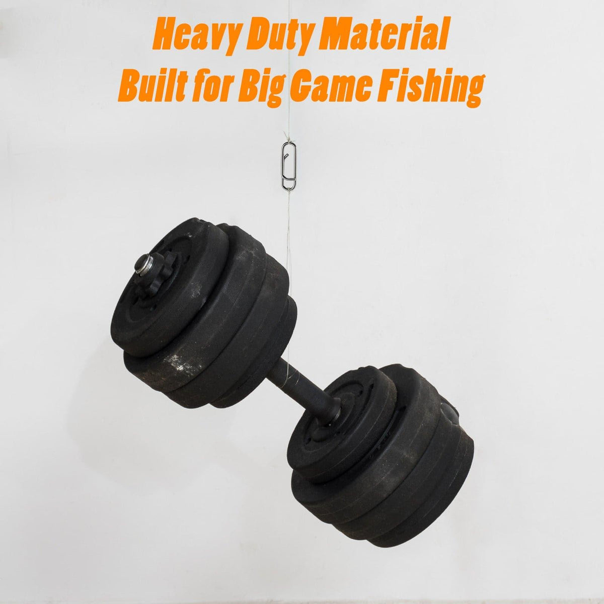 Dr,Fish 40pcs Black/Silver Power Clips 150-250lb - Dr.Fish Tackles