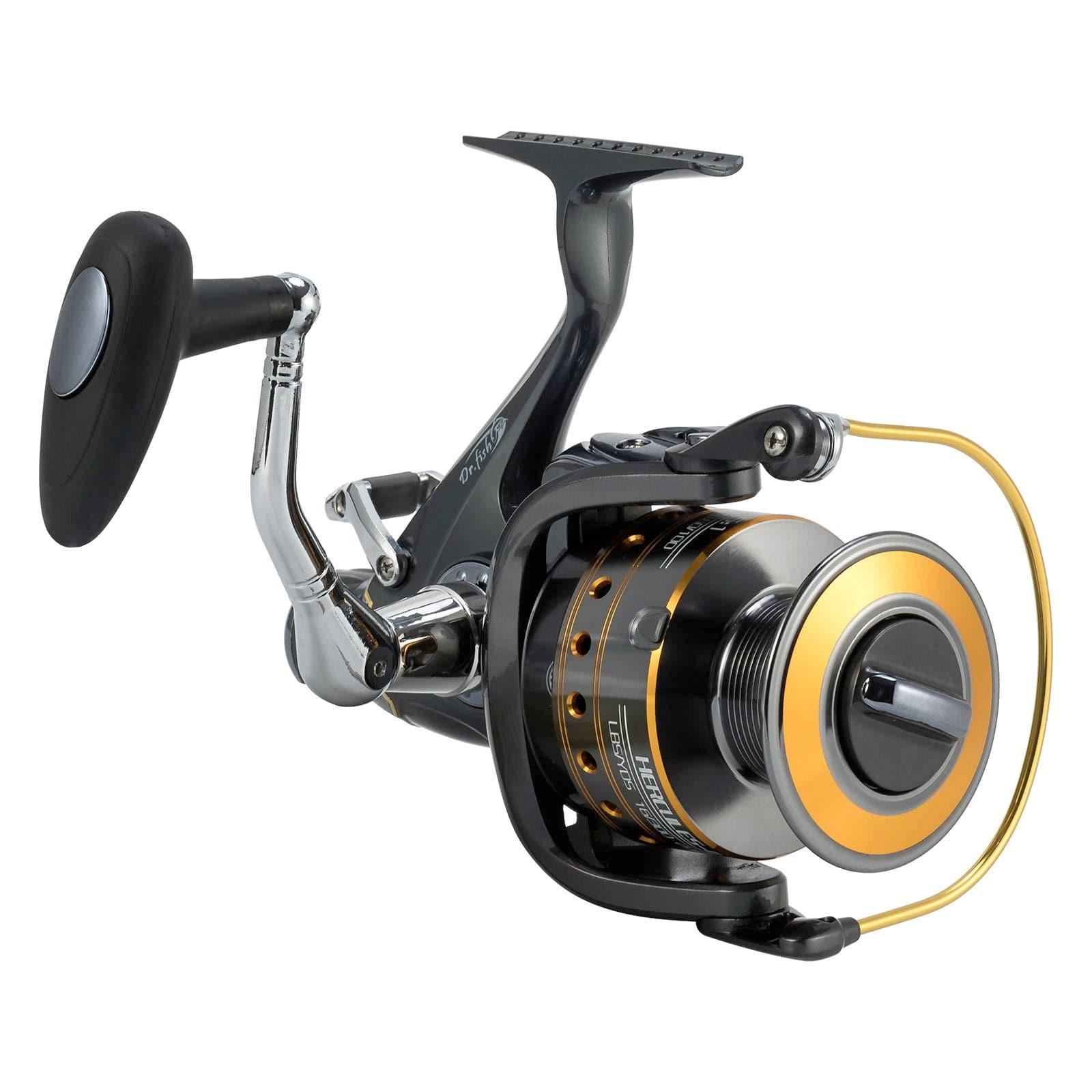 Dr.Fish Baitfeeder Spinning Reel 5.5:1 2 Spools for Saltwater