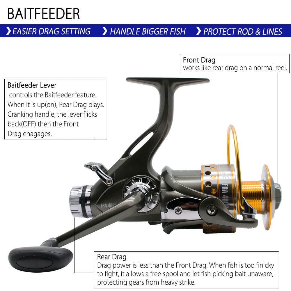 FRA Baitfeeder Spinning Reel 4000 - Dr.Fish Tackles