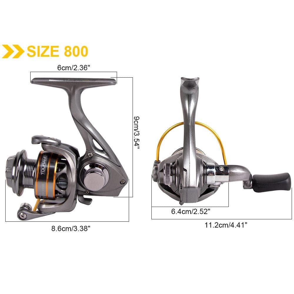 Dr.FIsh Bass Trout Freshwater Fishing Reel 800/900
