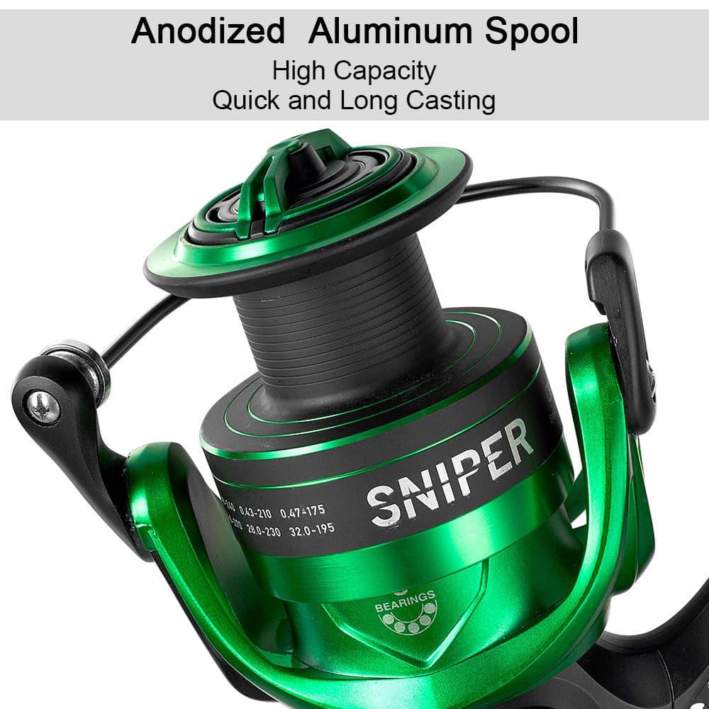 SNIPER Freshwater Fishing Reel 1000-6000 - Dr.Fish Tackles