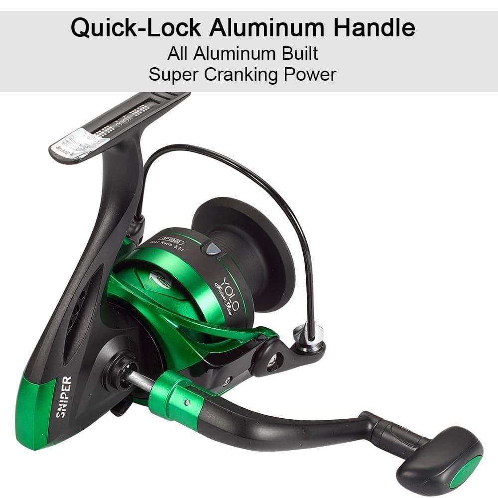 SNIPER Freshwater Fishing Reel 1000-6000 - Dr.Fish Tackles