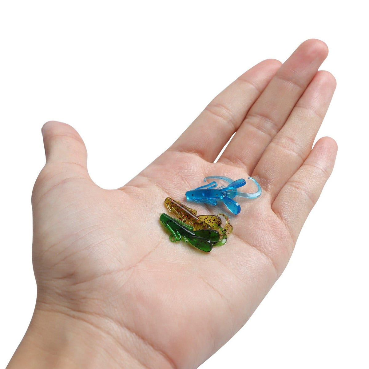 Dr.Fish 20pcs Soft Plastic Crayfish 1.18'' - Dr.Fish Tackles