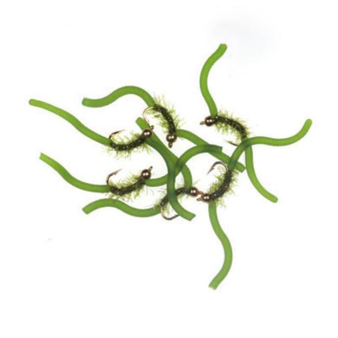 Dr.Fish 10pcs Squirmy Wormy Flies - Dr.Fish Tackles