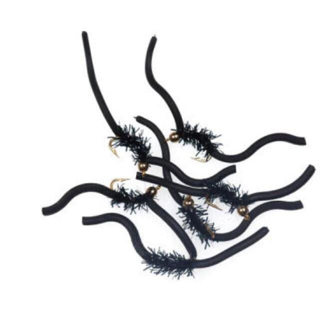 Dr.Fish 10pcs Squirmy Wormy Flies - Dr.Fish Tackles