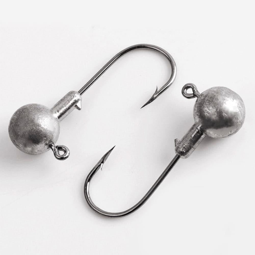 Dr.Fish 50pcs Round Lead Jig Heads 1/32-1/8oz - Dr.Fish Tackles