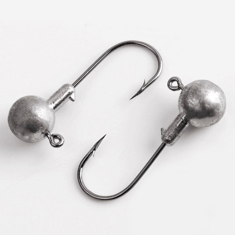 Dr.Fish 50pcs Round Lead Jig Heads 1/32-1/8oz - Dr.Fish Tackles