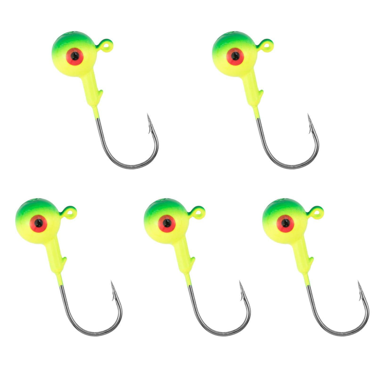 Dr.Fish 10/50pcs Crappie Jig Heads 1/8-1/2oz - Dr.Fish Tackles