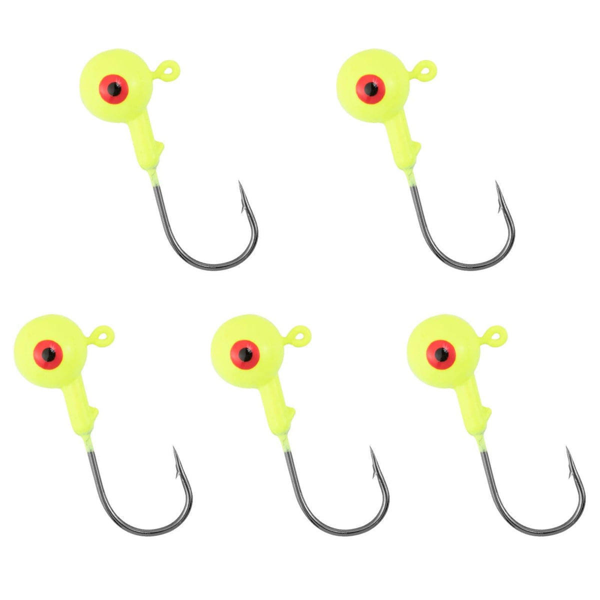 Dr.Fish 10/50pcs Crappie Jig Heads 1/8-1/2oz - Dr.Fish Tackles