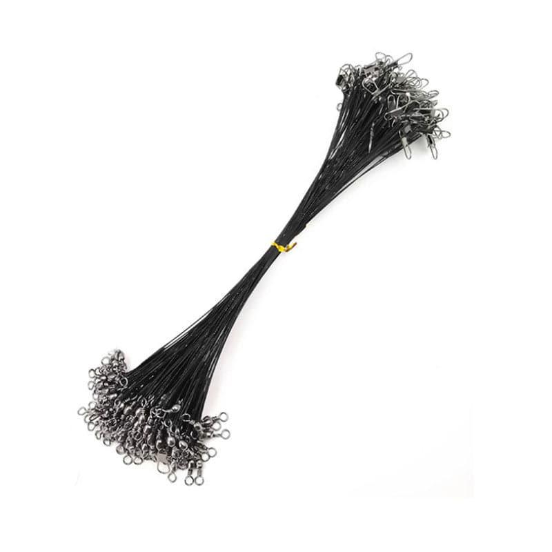 Dr.Fish 50pcs Lure Wire Traces Leader 30cm - Dr.Fish Tackles