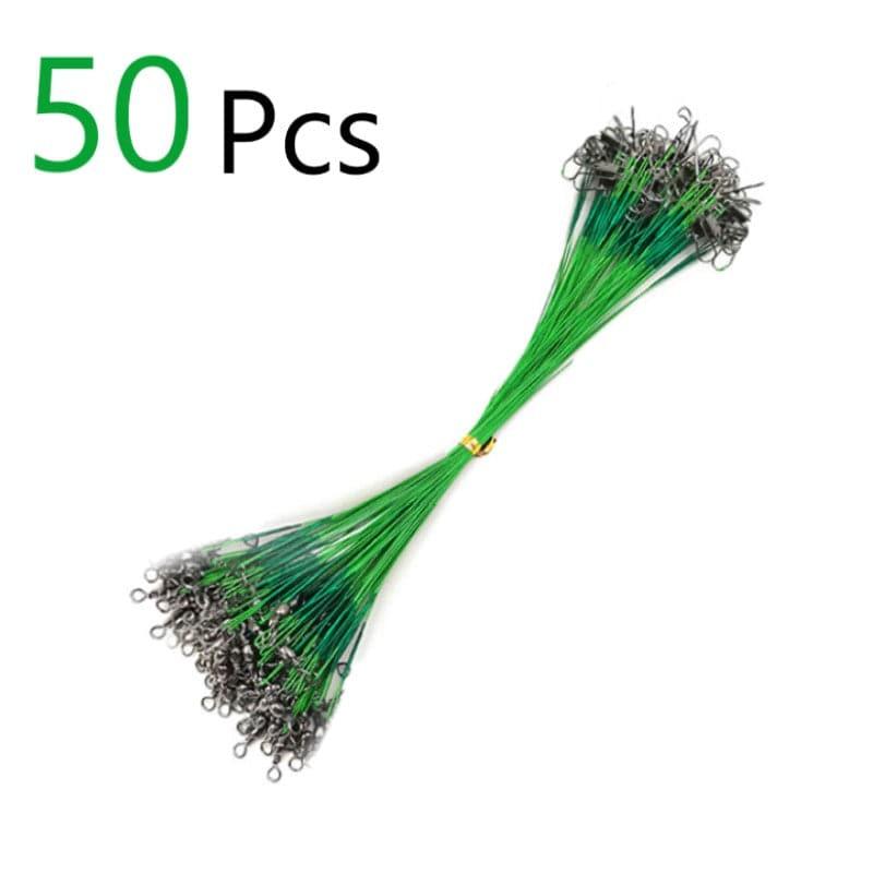 Dr.Fish 50pcs Lure Wire Traces Leader 30cm - Dr.Fish Tackles