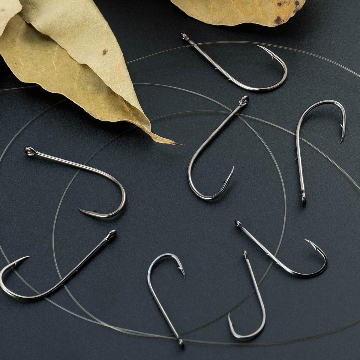 Dr.Fish 100pcs Baitholder Aberdeen Hooks #4 to 4/0 - Dr.Fish Tackles