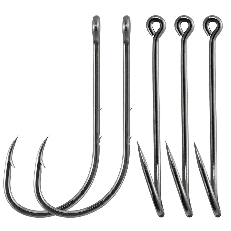 Dr.Fish 100pcs Baitholder Aberdeen Hooks #4 to 4/0 - Dr.Fish Tackles