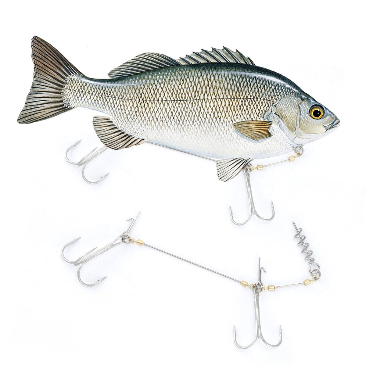 Dr.Fish Pike Stinger Rig for Softbait 10/15cm - Dr.Fish Tackles