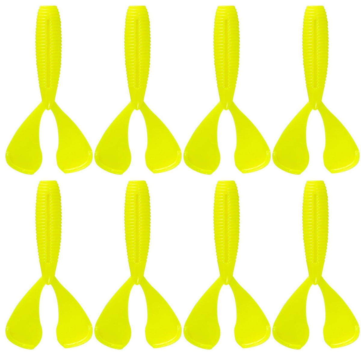 Dr.Fish 8pcs Soft Twin Tail Grubs 2.36'' - Dr.Fish Tackles