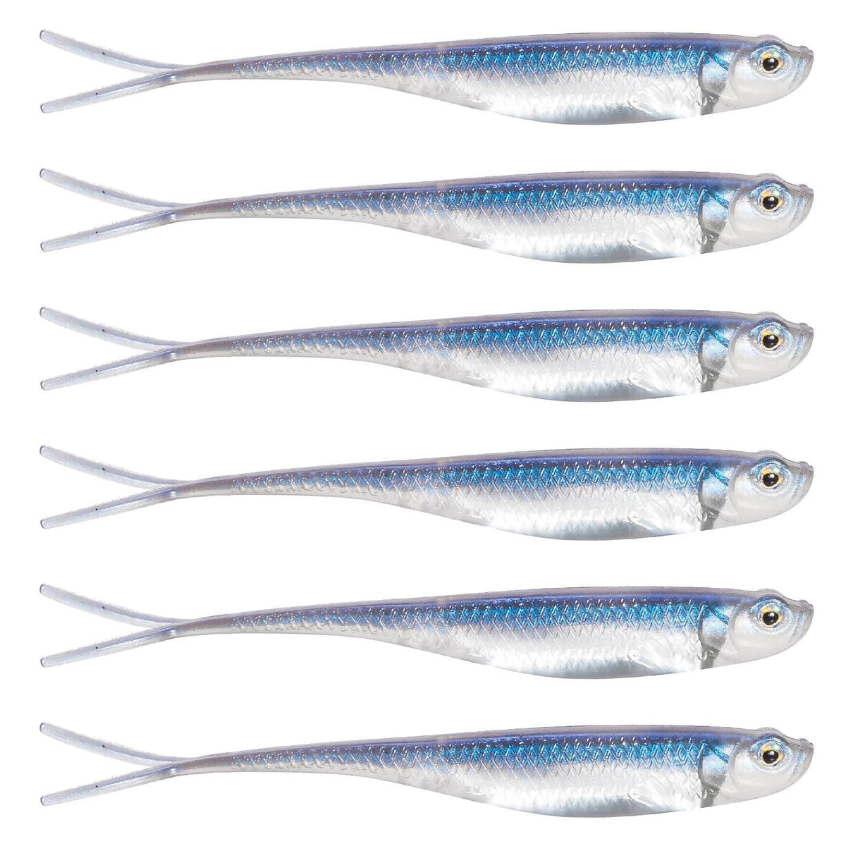 Dr.Fish Fluke Tail Soft Swimbaits 2.9''-4.7'' - Dr.Fish Tackles