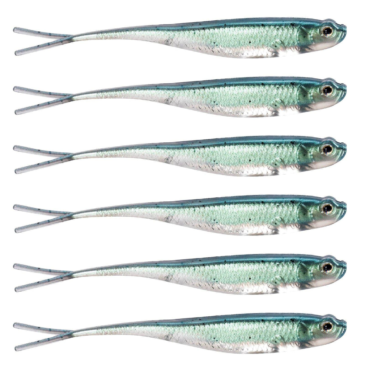Dr.Fish Fluke Tail Soft Swimbaits 2.9''-4.7'' - Dr.Fish Tackles