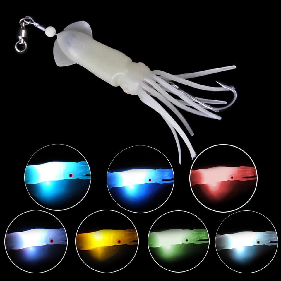 Dr.Fish Squid LED Fishing Lures 6in