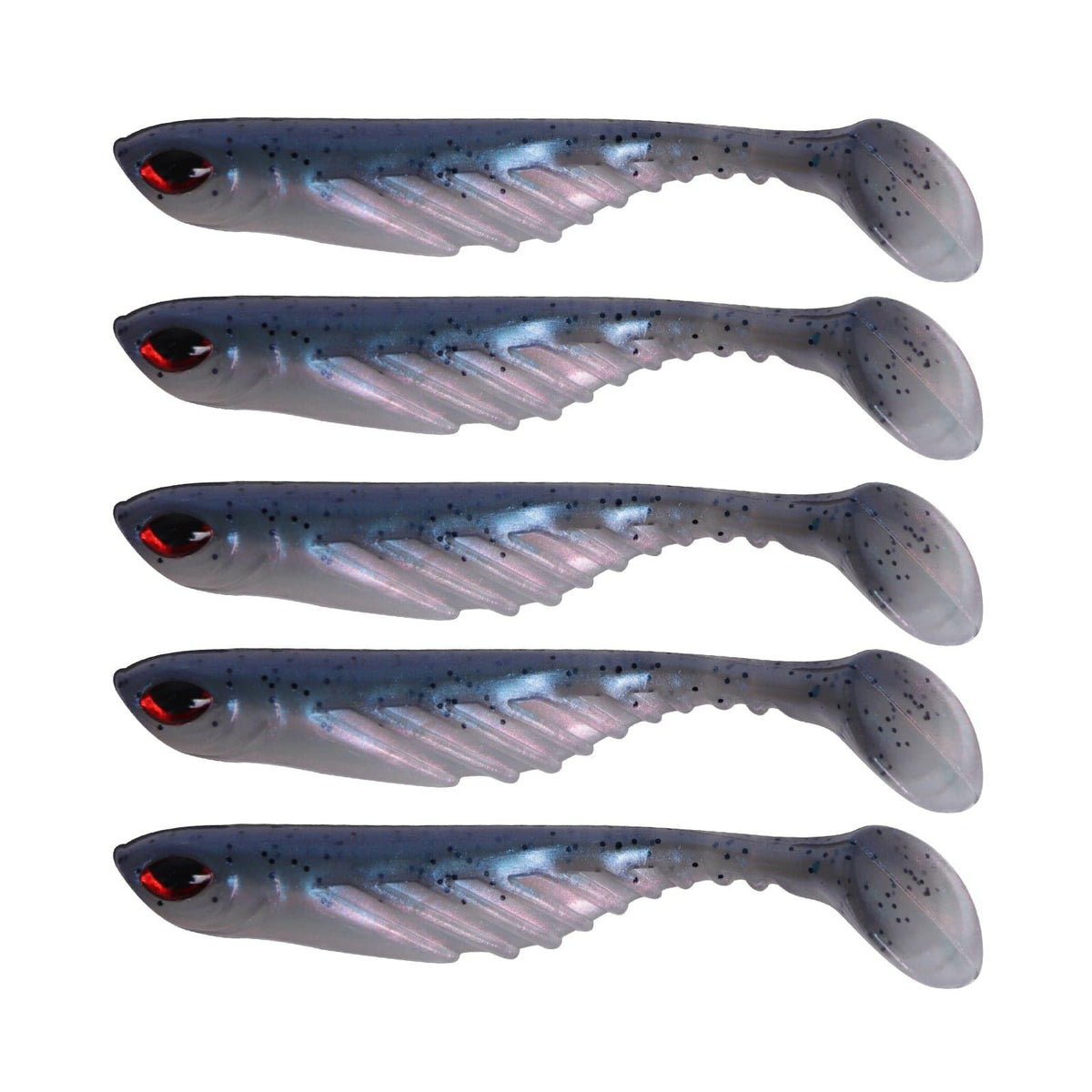 Dr.Fish 5pcs Soft Plastic Swimbaits 2.75'' - Dr.Fish Tackles