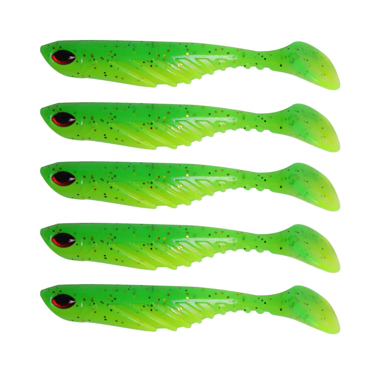 Dr.Fish 5pcs Soft Plastic Swimbaits 2.75'' - Dr.Fish Tackles