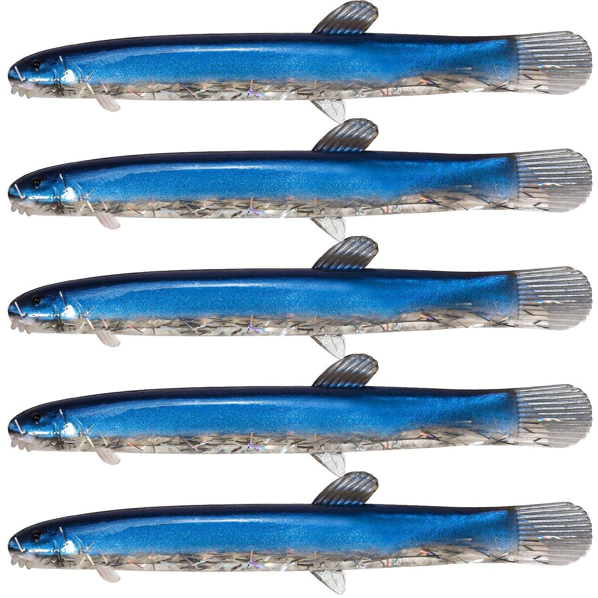Dr.Fish 5pcs Artificial Loach Soft Baits 3.9'' - Dr.Fish Tackles