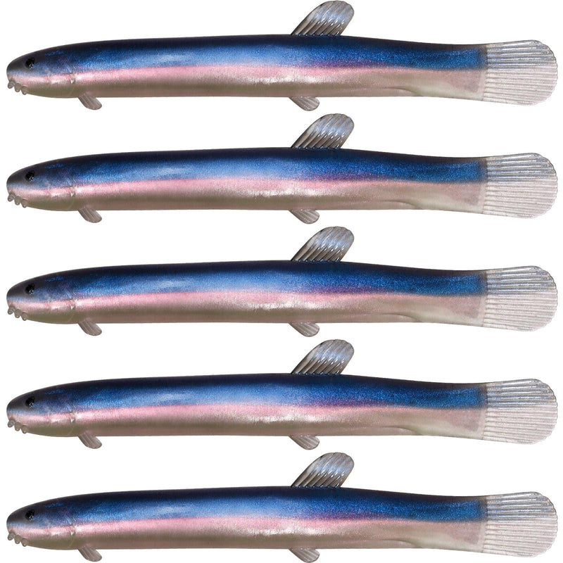 Dr.Fish 5pcs Artificial Loach Soft Baits 3.9'' - Dr.Fish Tackles
