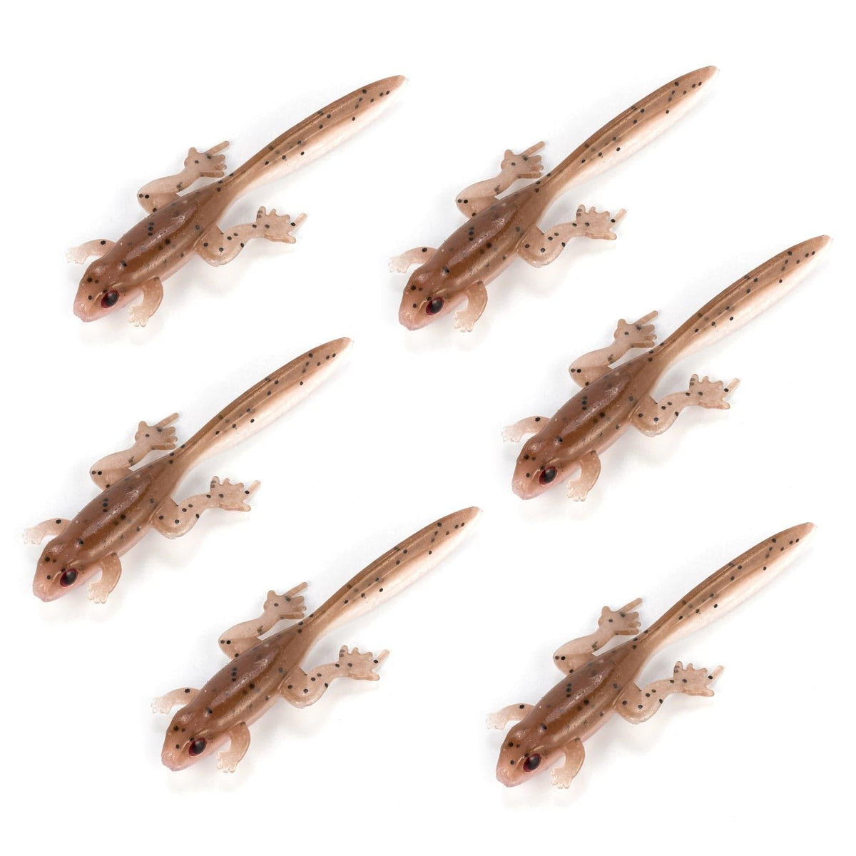 Dr.Fish 6pcs Soft Plastic Frogs 3.2'' - Dr.Fish Tackles