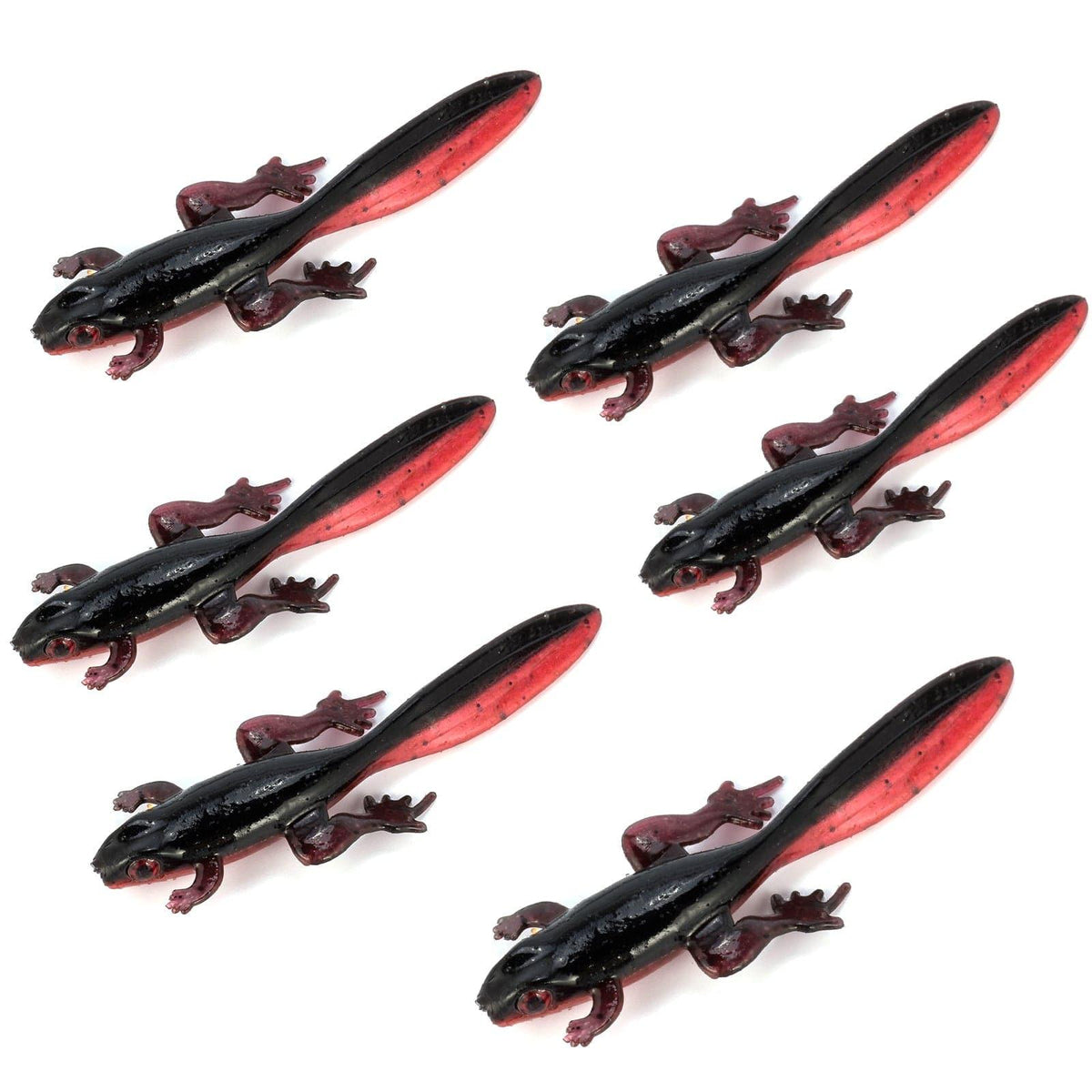 Dr.Fish 6pcs Soft Plastic Frogs 3.2'' - Dr.Fish Tackles