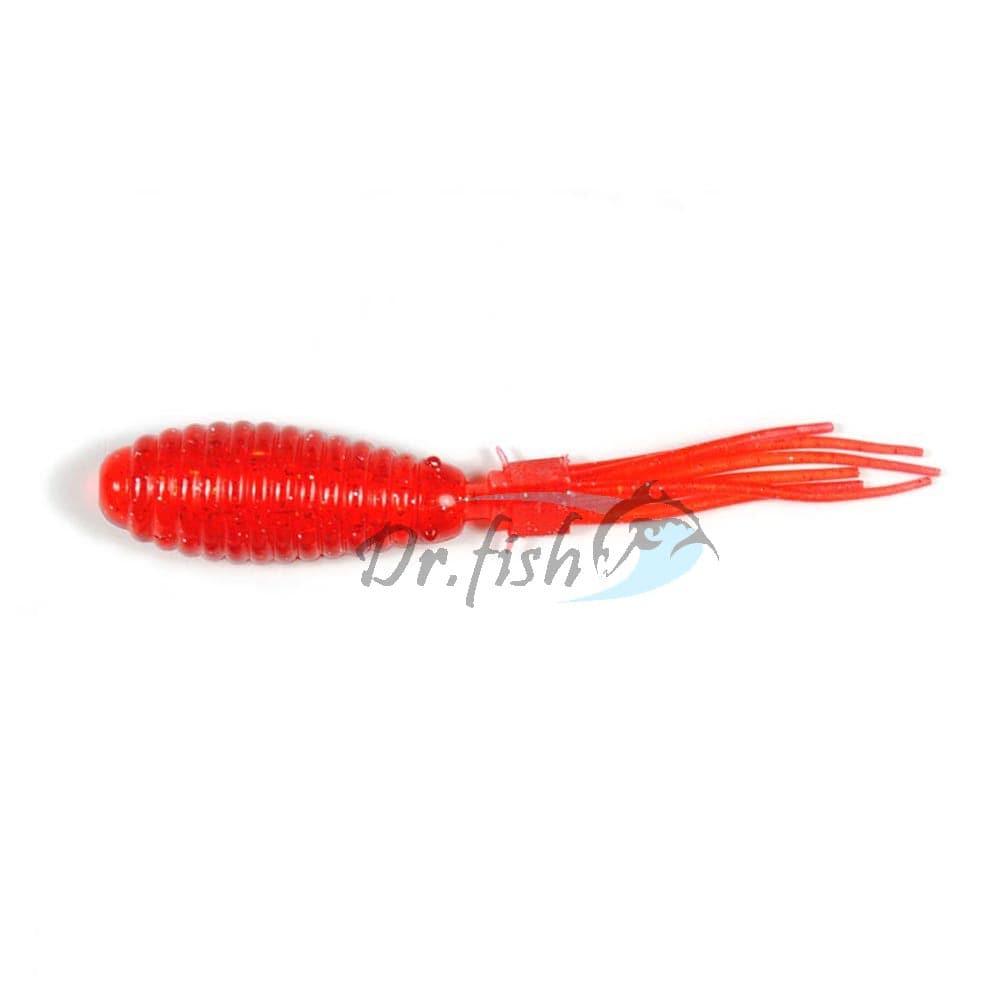 Dr.Fish 10pcs Soft Plastic Tail Worms 2.5''