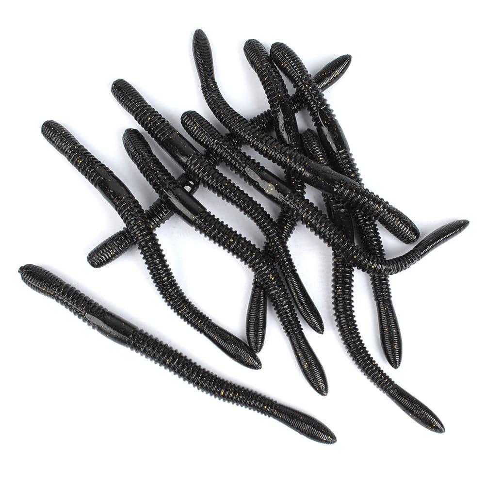 Dr.Fish 10pcs Floating Wacky Worms 4.5'' - Dr.Fish Tackles