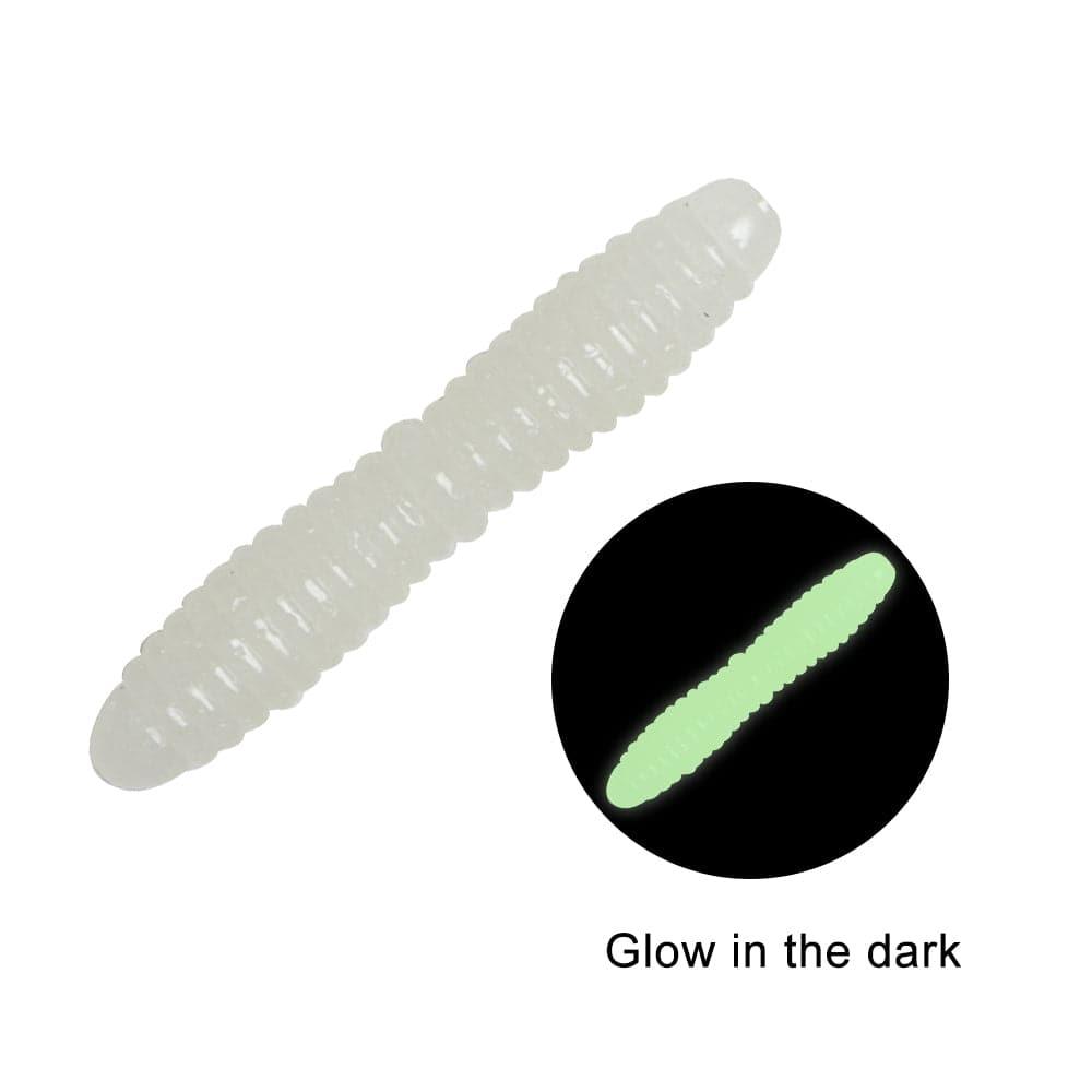 Dr.Fish 15pcs Ice Fishing Soft Worms 1.38'' - Dr.Fish Tackles