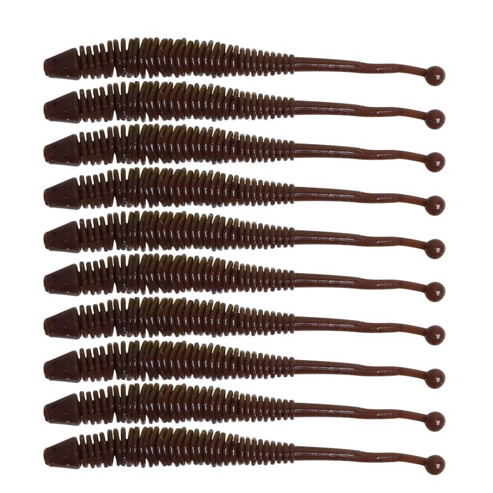 Dr.Fish 10pcs Soft Plastic Sandworms 3.15" - Dr.Fish Tackles