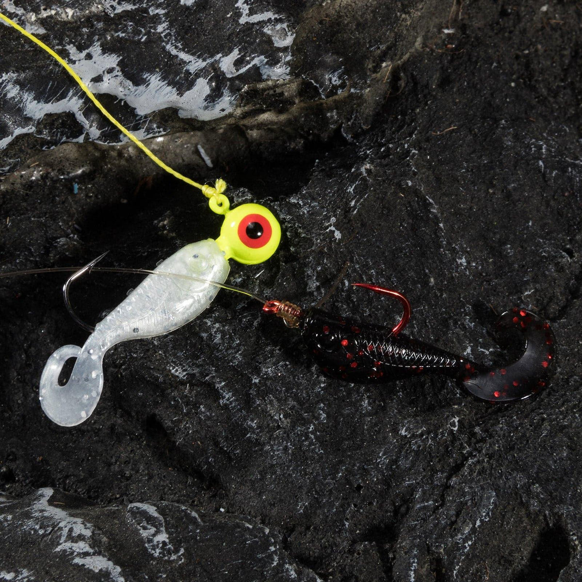 Dr.Fish 20pcs Soft Plastic Grubs 1.38'' - Dr.Fish Tackles