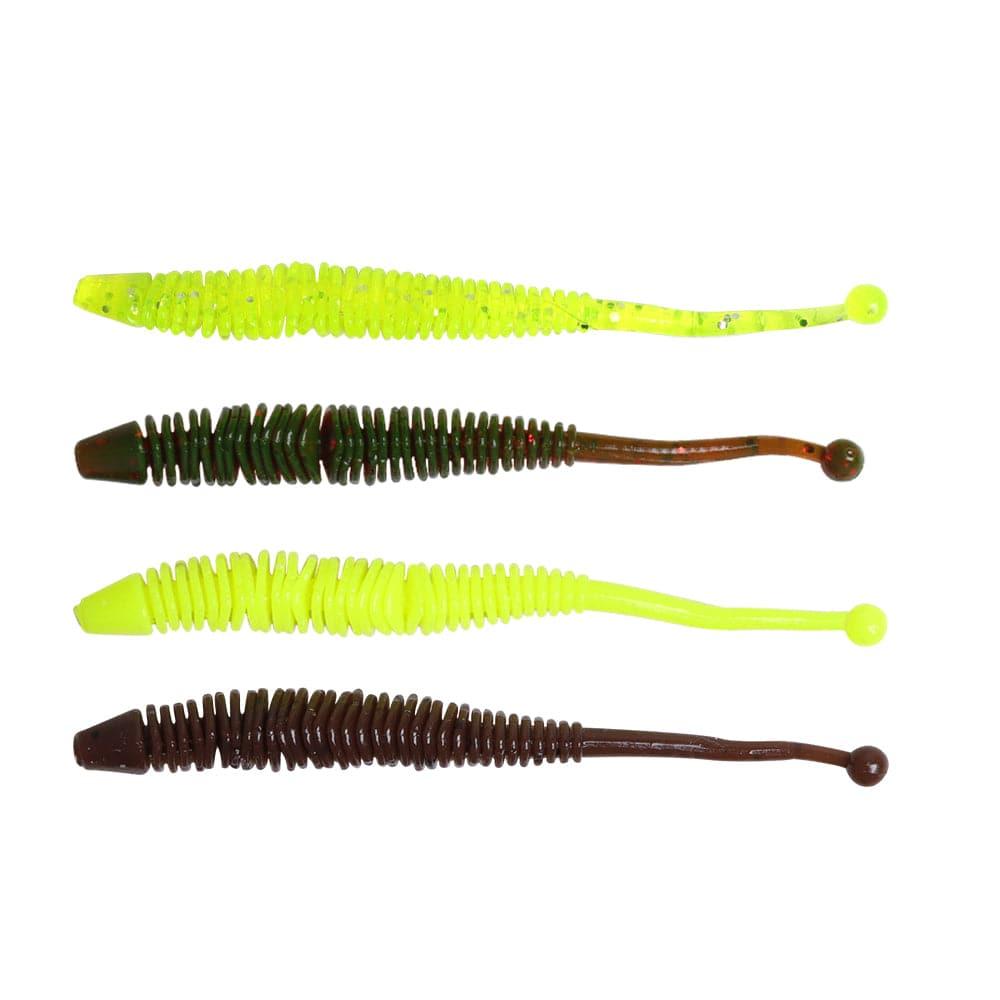 Dr.Fish 10pcs Soft Plastic Sandworms 3.15" - Dr.Fish Tackles