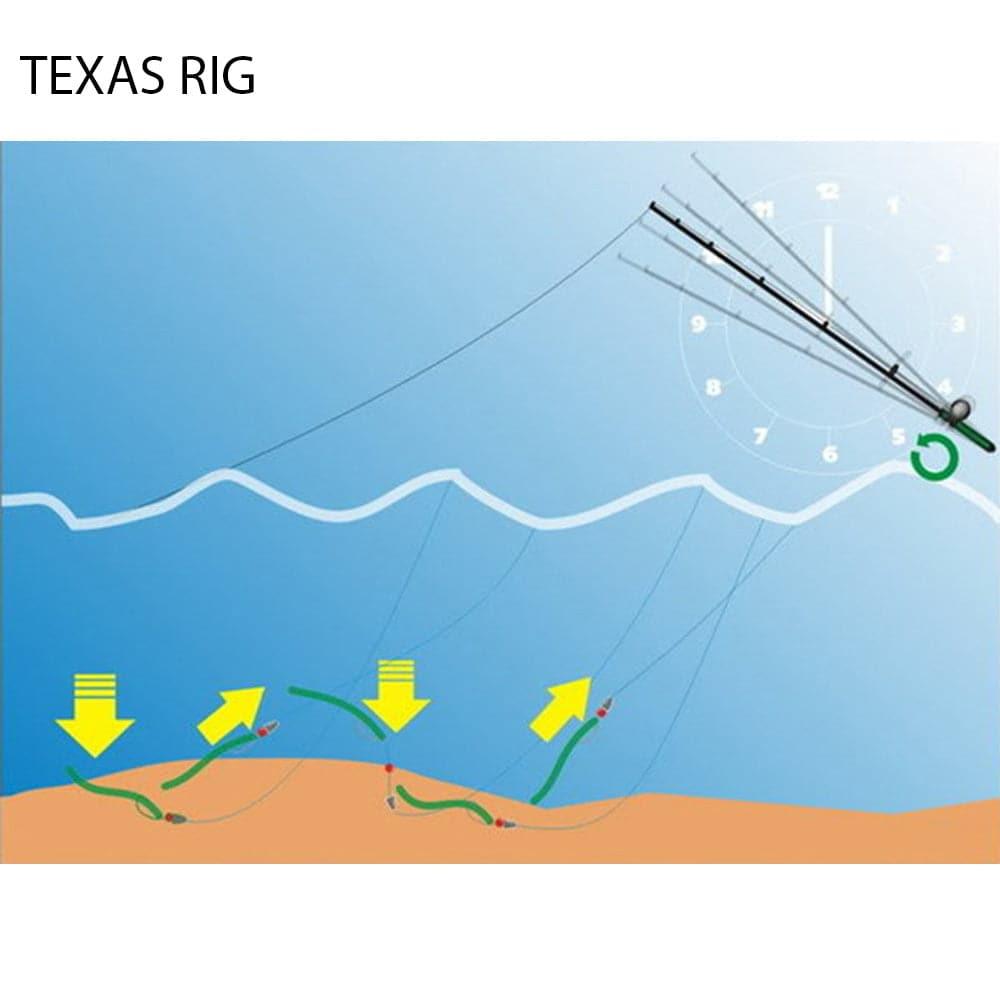 Dr.Fish 10pcs Floating Wacky Worms 4.5'' - Dr.Fish Tackles