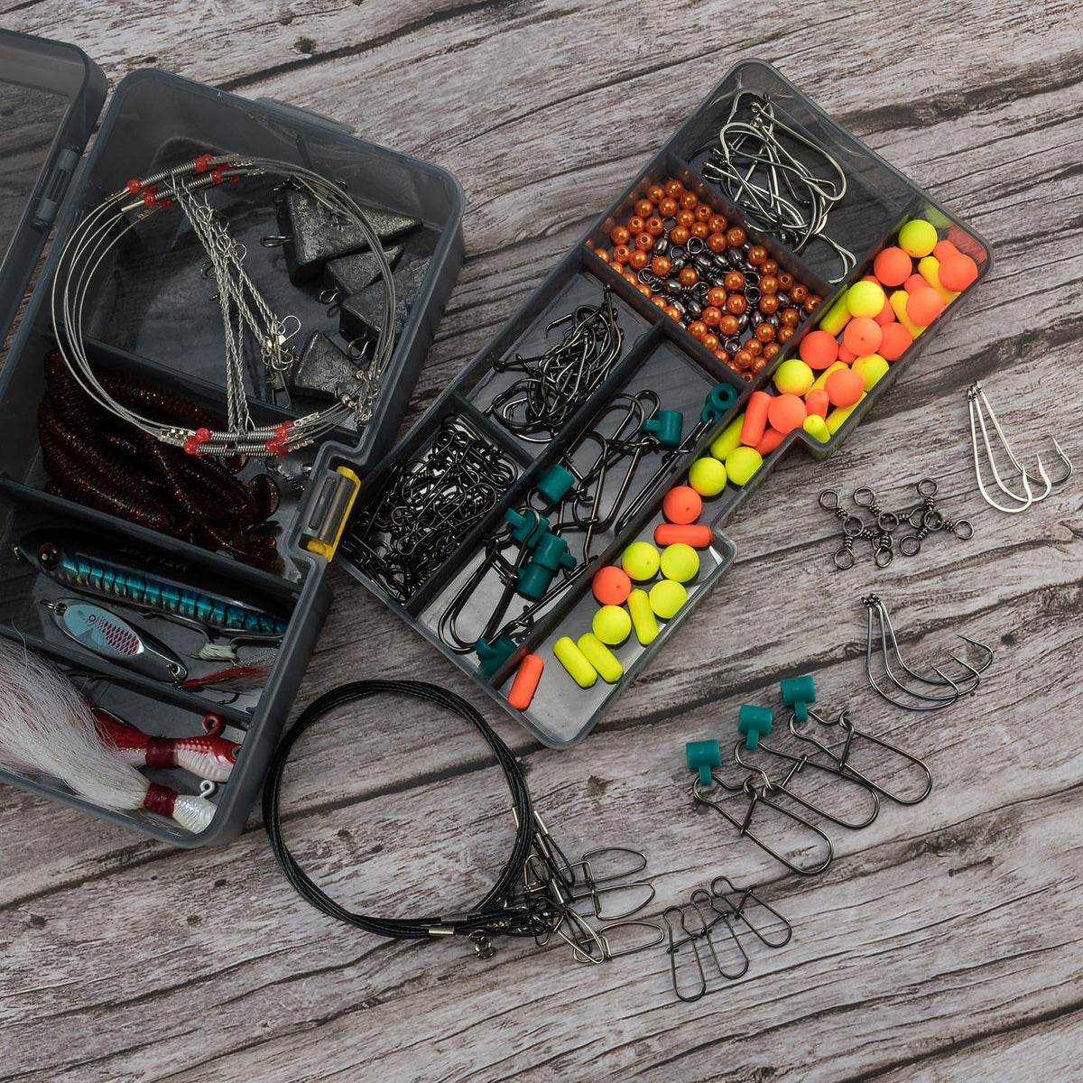 Dr.Fish 269pcs Surf Fishing Tackles Kit - Dr.Fish Tackles