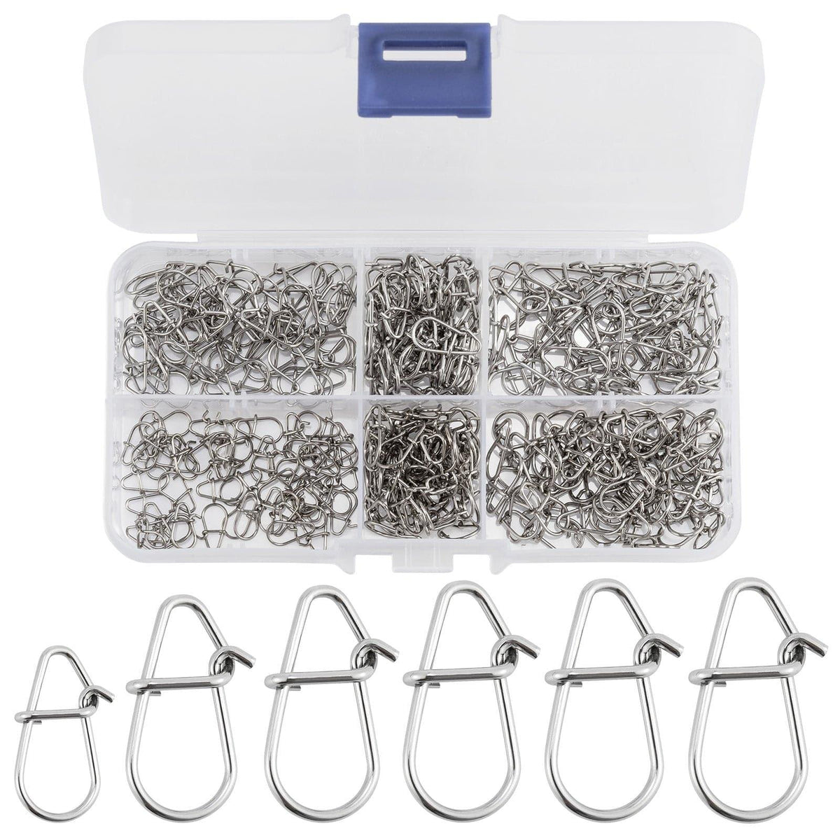 Dr.Fish 300pcs Crankbait Snaps Kit - Dr.Fish Tackles
