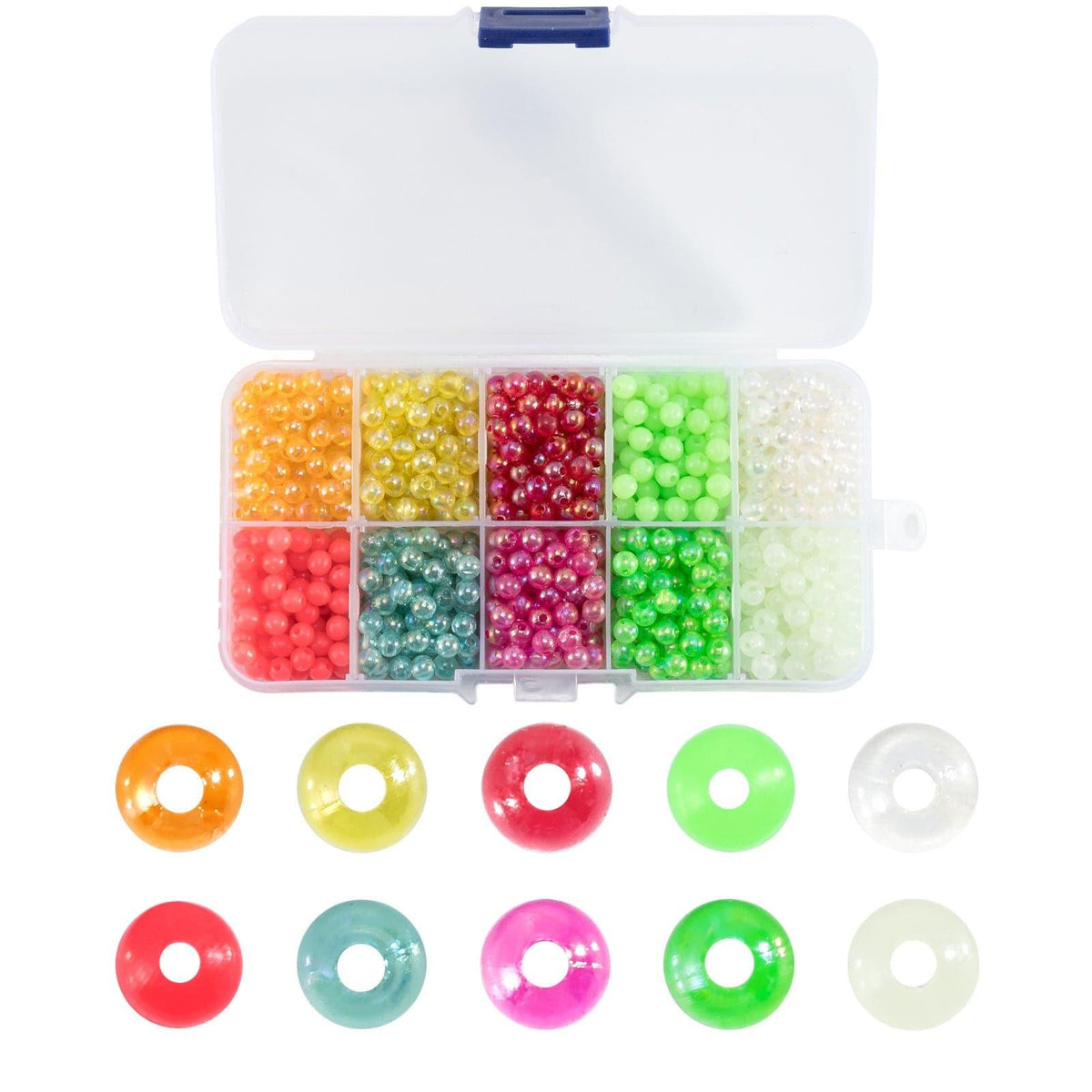 Dr.Fish 1000pcs Fishing Beads Kit 5mm - Dr.Fish Tackles
