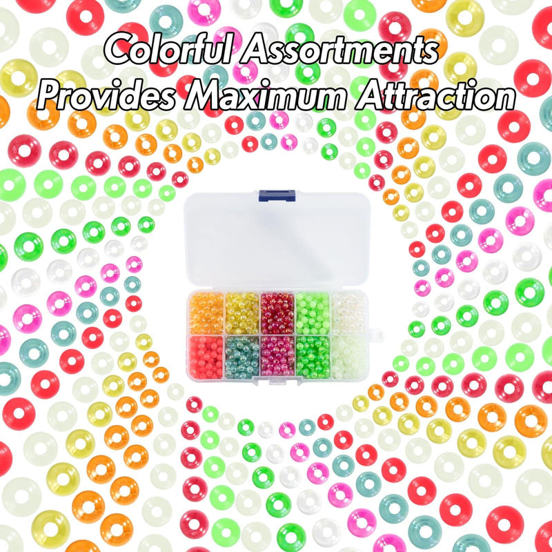 Dr.Fish 1000pcs Fishing Beads Kit 5mm - Dr.Fish Tackles