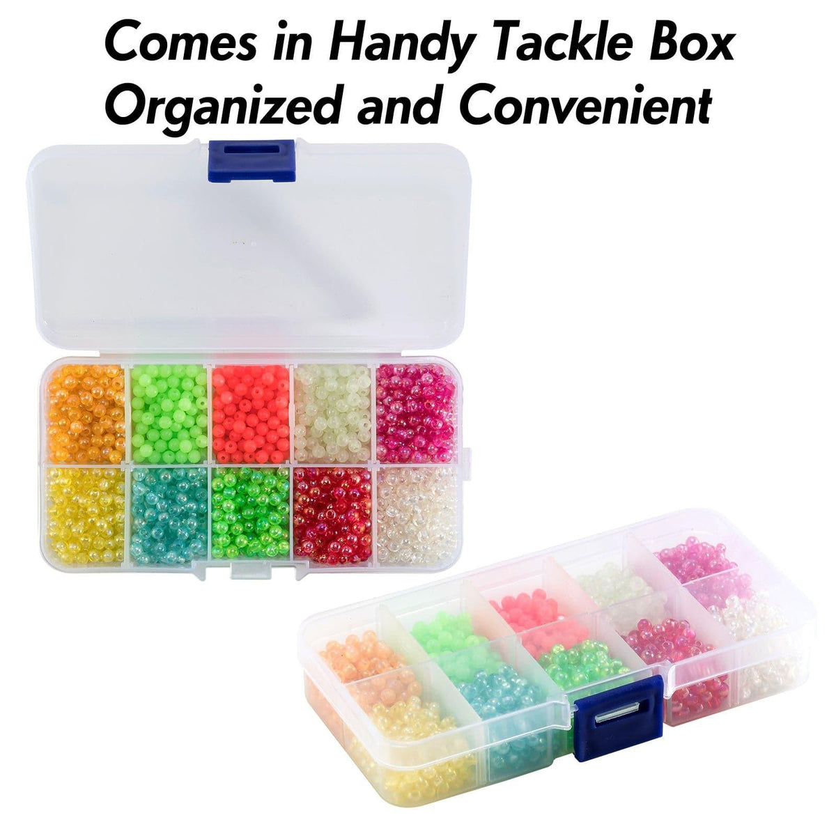 Dr.Fish 1500pcs Fishing Beads Kit 4mm - Dr.Fish Tackles