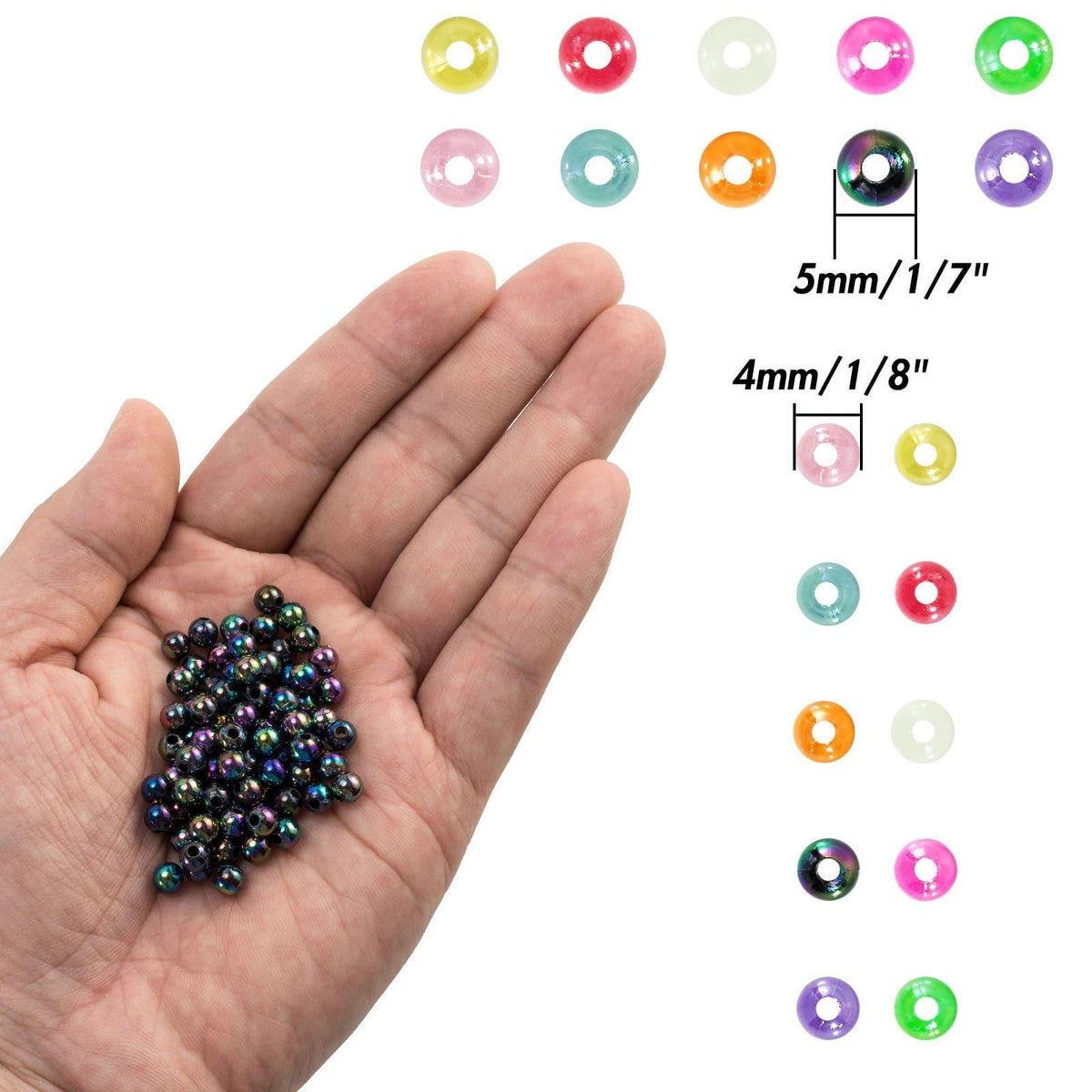Dr.Fish 3000pcs Fishing Beads Kit 4-5mm - Dr.Fish Tackles