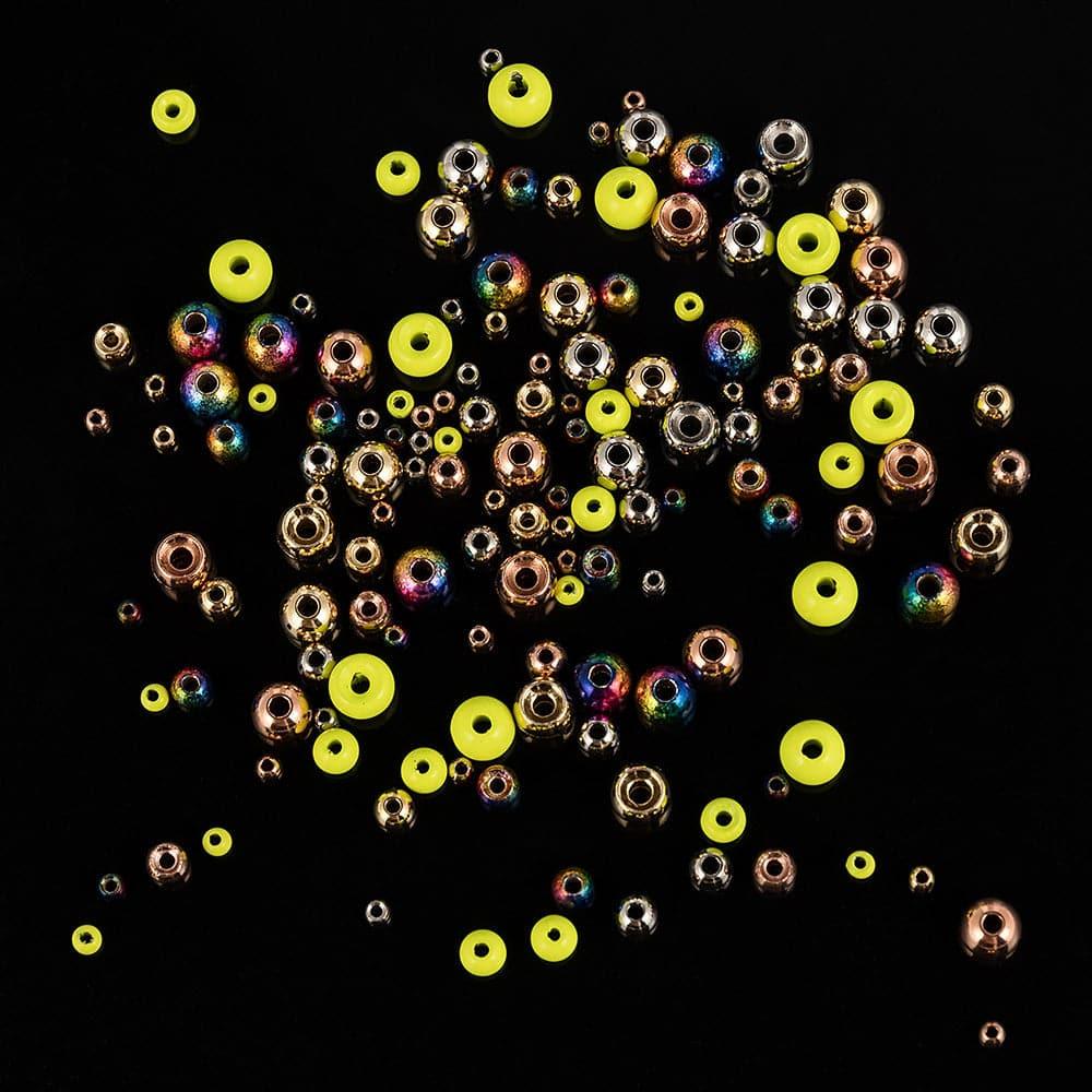 Dr.Fish 150pcs Fly Tying Tungsten Beads Kit - Dr.Fish Tackles